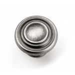 Laurey 51806 Windsor Round 1-3/8 In. Dia. Antique Pewter Cabinet Knob. Fixed Price $8.42.