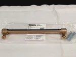 Lot Of Amerock BP37746CZ Faraday 7-9/16" Center Knurled Bar Bronze. Fixed Price $39.19.