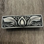 Hope Blossom Drawer Pull Brilliant Pewter Ornate High End. Fixed Price $7.99.