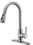 Wewe Single Handle High Arc Brushed Nickel Pull 15.7 Inches,. Fixed Price $95.03.