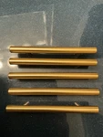 Set Of 5 Gold Handles/drawer Pulls. Fixed Price $15.00.