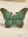 Rustic Antique Cast Iron Drawer Pulls Handle Butterfly Kitchen Cabinet Knob. Fixed Price $7.25.