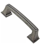 (15)GLIDERITE Deco Cabinet Door Pull Handle Weathered Nickel 3" Center To. Fixed Price $22.74.