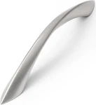 Brushed Nickel 5" Arch Cabinet Pulls - 20 Pack Twisted Silver Handles. Fixed Price $116.99.