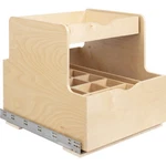 21" Wood Double Drawer Bottle Rollout - Hardware For Kitchen & Bath. Fixed Price $701.51.