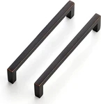 30 Pack Solid 5 Inch Center To Slim Square Bar Drawer Handles Kitchen Cab. Fixed Price $36.29.