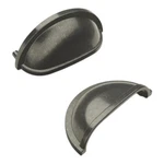 Hickory Hardware P3055 Traditional Rustic Farmhouse Cabinet Cup Handle Black. Fixed Price $10.00.