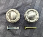 5 Avail Pair Somerset Nickel Swirl Dresser Drawer Cabinet Door Knob Pull Handle. Fixed Price $26.99.