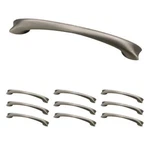 (10 Pack) 4" Builder Fashion Maenza Pull Heirloom Silver. Fixed Price $48.88.