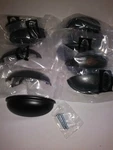 Cosmas Cabinet Hardware Flat / Matte Black Cup Pulls #783FB Lot Of 10. Fixed Price $24.00.
