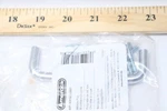 (25-PK) Amerock Cabinet Drawer Handle Pull Brushed Chrome 3-3/4" 96 Mm C-c. Fixed Price $22.20.