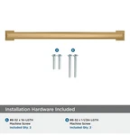 Amerock BP37363CZ, Appoint 8-13/16"-CENTERS, Bar Cabinet Pull, Champagne Bronze. Fixed Price $17.78.