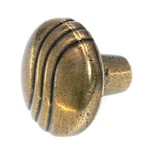 Amerock Design Details 1/4" Regency Brass Wavy Lines Cabinet Knob BP1827-R1. Fixed Price $11.16.