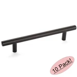*10 Pack* Cosmas Cabinet Hardware Oil Rubbed Bronze Euro Bar Pull #305-4ORB. Fixed Price $25.25.