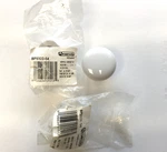Lot Of Amerock 1-1/2" Inch Diameter Ceramic Knobs White #BP5322-54 Open Box. Fixed Price $14.90.
