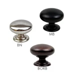Round Mushroom Knobs For Kitchen/bath Cabinet Hardware Kpt. Fixed Price $22.15.