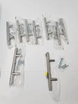 Qty 9 Cabinet Bar Pull Satin Nickel Finish With 3" Center To P106SN. Fixed Price $17.33.
