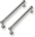 2 Pack 6 Inch Solid Kitchen Cabinet Handles Brushed Satin Nickel Heavy Duty C.... Fixed Price $26.75.
