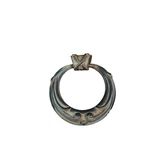 (5 Pack) 2 Inch French Lace Ring Drop Pull Tumbled Red Antique. Fixed Price $45.17.