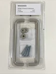 Ikea Bagganas Handle Beige 2 Pack 5/8" New 805.880.01. Fixed Price $11.39.