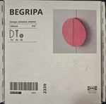 Ikea Begripa Light Red/half-round 1/8" Handles 205.725.93 New. Fixed Price $14.00.