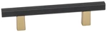 Alno A2905-35 Quadrato 3-1/2" Center Modern Grooved Champagne. Fixed Price $19.96.