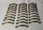 Brass Drawer Pull 31 Cabinet Dresser Handles Traditional Design. Fixed Price $39.83.