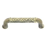 Belwith Catamaran Basket Weave 3" Cabinet Arch Pull Blonde Antique P7511-BOA. Fixed Price $5.91.