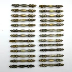 26 Pc Vintage Amerock Brass Drawer Pulls Cabinet Handles Restoration Hardware. Fixed Price $79.00.