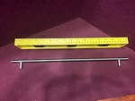 Top Knobs M433A Hopewell Tbar Pull Holes 15 W/18 Width Brushed Satin Nickel. Fixed Price $12.00.