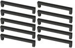 Franklin Brass Simple Modern Square 6-5/16 In. (160 Mm) Matte Black Lot Of 10. Fixed Price $20.00.