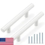 Probrico 10-PACK White 3" Cabinet Pulls Modern Euro Bar Handles. Fixed Price $27.83.
