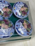 Vtg Santa Barbara Ceramic Design Fruit Bowl Drawer Knob Set 1.5 French Country. Fixed Price $22.45.