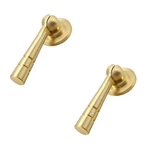2 Pcs Brass Tear Drop Knobs Pulls Pendant Antique Decorative Cabine.... Fixed Price $23.31.