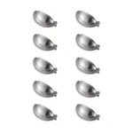 Elegant Decor Claude Cup Bar Pull, Set Of 10, Brushed Nickel PL3001-NK-10PK. Fixed Price $24.99.