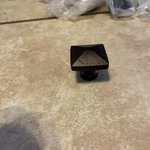 *13 Pack* Hamilton Collection Oil Rubbed Bronze Square Cabinet Knobs SK-152. Fixed Price $25.00.