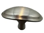 Brainerd Large Oval Knobs / Satin Nickel 4PACK With Screws Ff. Fixed Price $12.28.