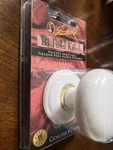 Rare! Gainsborough White Genuine Porcelain Bi-fold Knob #80277 & Free Fast Ship!. Fixed Price $29.88.