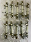 (10) New Amerock Brass/white, 3" Centers #743-1-CW Drawer Cabinet Door Pull. Fixed Price $28.99.