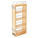 Rev-a-shelf 448-WC-5C 5-INCH Wood Pull Out Wall Storage Cabinet Organizer, Maple. Fixed Price $166.99.
