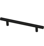 Lot Of 10 Franklin Brass 4.5"W Black Simple Round Bar Pull 3" New. Fixed Price $29.99.