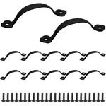 Auvotuis 12PCS Black Barn Door Handles, Zinc Alloy Gate Pull 3.1 Inch,. Fixed Price $8.29.