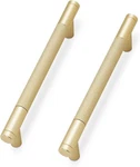 Komotia 30 Pack Brushed Gold Cabinet Pulls Knurled 5 Inch Hole Centers Kitchen. Fixed Price $84.95.
