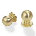 10 Pack Brushed Brass Kitchen Cabinet - Zinc Alloy Drawer Knobs.... Fixed Price $37.62.