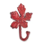Abbott Collection 27-IRON AGE/352 Maple Leaf Wall Hook, 6 Inches H, Antique Red. Fixed Price $21.42.