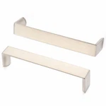 5 Inch Screw Spacing Brushed Nickel Wide Flat Modern Pulls Kitchen Cabinet Ha.... Fixed Price $25.48.