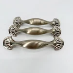 Nautical Shell Fan Satin Nickel Drawer Cabinet Hardware Pulls Set Of Silver 3". Fixed Price $14.99.