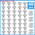 40PCS Brushed Nickel Cabinet Knobs Drawer Pulls Stainless Steel Kitchen Hardware. Fixed Price $12.15.