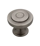 Liberty P29526K-904 1/4" Heirloom Silver Geary Cabinet Drawer Knob (4)W/SCREWS. Fixed Price $13.49.