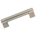 Euro Style 5-1/32" Brushed Nickel Kitchen Cabinet Door Drawer Handle Pull. Fixed Price $193.91.
